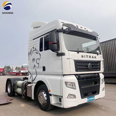 Direção esquerda Sinotruck Sitrak Usados caminhões tractor com câmara de ar para as suas necessidades
